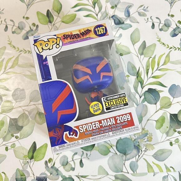 Funko Pop! Vinyl: Marvel - Spider-Man 2099 GITD EE Exclusive - Picture 1 of 6